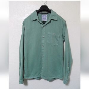 Jungmaven Topanga Button Up Shirt Hemp Cotton Throw Shirt M